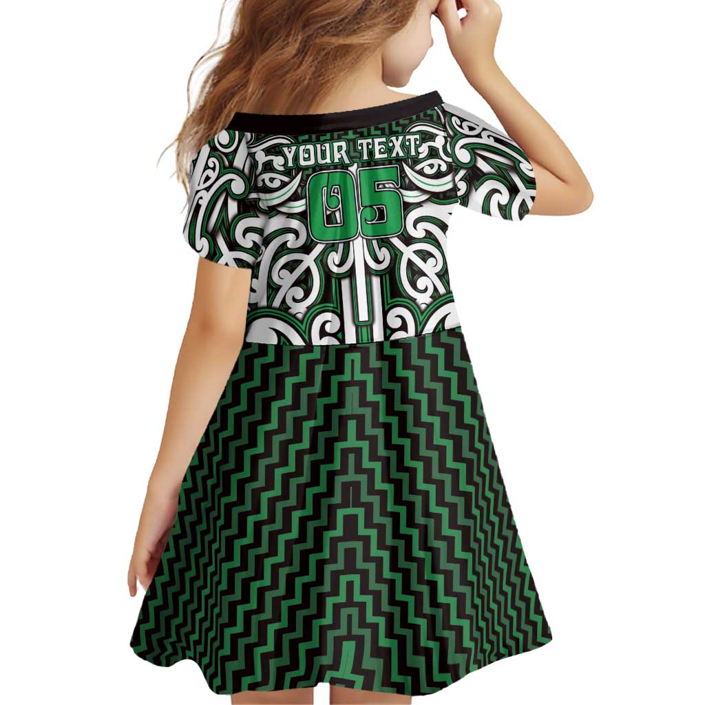 Custom Aotearoa Ngai Tahu Family Matching Puletasi and Hawaiian Shirt Maori Tribal Pattern Mix Poutama