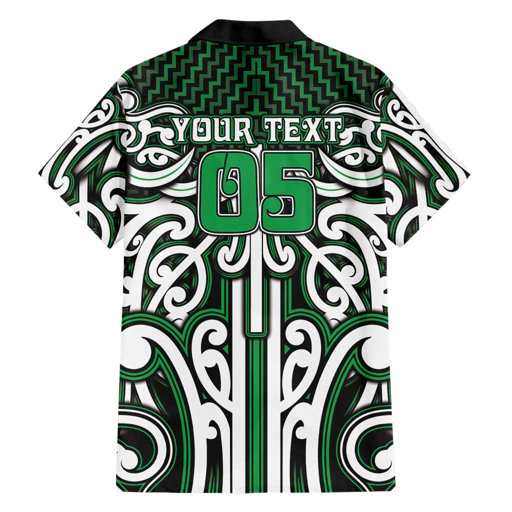 Custom Aotearoa Ngai Tahu Hawaiian Shirt Maori Tribal Pattern Mix Poutama
