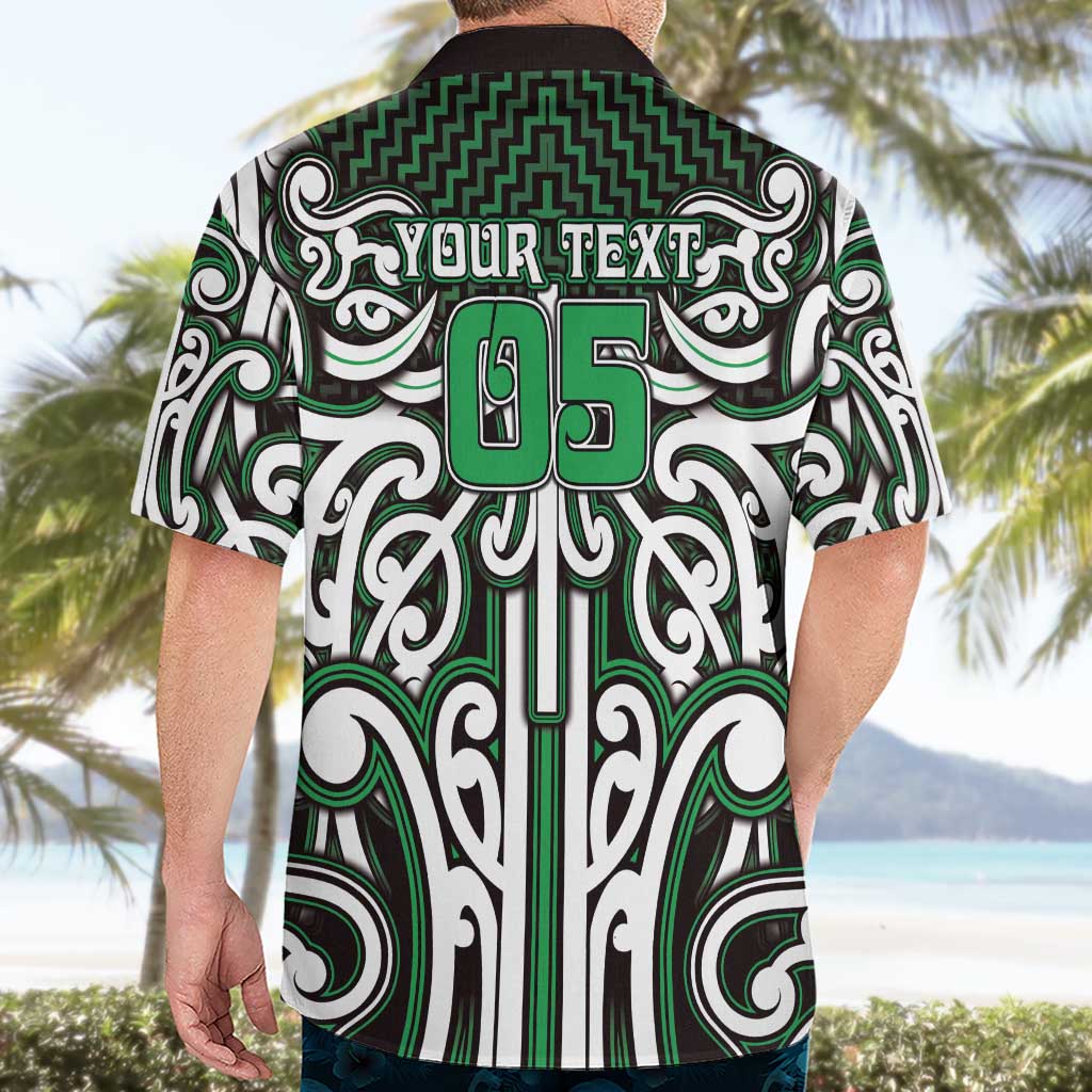 Custom Aotearoa Ngai Tahu Hawaiian Shirt Maori Tribal Pattern Mix Poutama