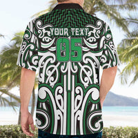 Custom Aotearoa Ngai Tahu Hawaiian Shirt Maori Tribal Pattern Mix Poutama