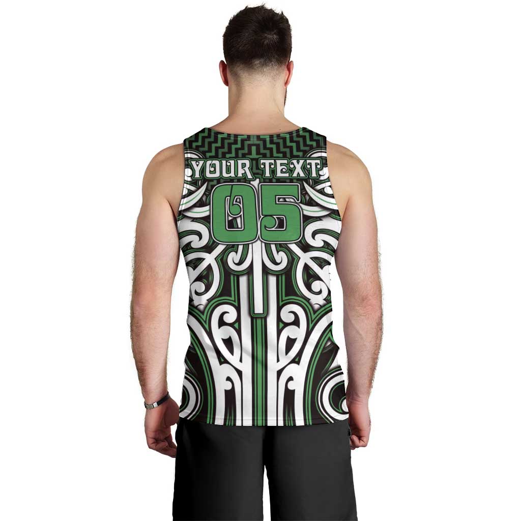 Custom Aotearoa Ngai Tahu Men Tank Top Maori Tribal Pattern Mix Poutama