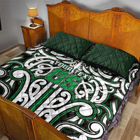 Custom Aotearoa Ngai Tahu Quilt Bed Set Maori Tribal Pattern Mix Poutama