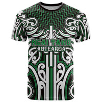 Custom Aotearoa Ngai Tahu T Shirt Maori Tribal Pattern Mix Poutama