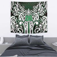 Custom Aotearoa Ngai Tahu Tapestry Maori Tribal Pattern Mix Poutama