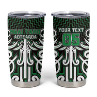Custom Aotearoa Ngai Tahu Tumbler Cup Maori Tribal Pattern Mix Poutama