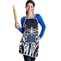 Custom Aotearoa Ngati Tuwharetoa Apron Maori Tribal Pattern Mix Poutama
