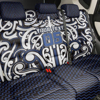 Custom Aotearoa Ngati Tuwharetoa Back Car Seat Cover Maori Tribal Pattern Mix Poutama