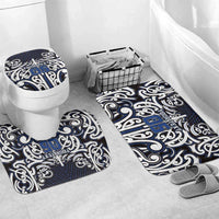 Custom Aotearoa Ngati Tuwharetoa Bathroom Set Maori Tribal Pattern Mix Poutama