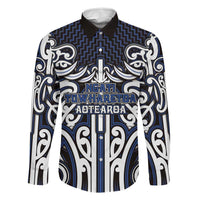 Custom Aotearoa Ngati Tuwharetoa Family Matching Puletasi and Hawaiian Shirt Maori Tribal Pattern Mix Poutama
