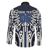 Custom Aotearoa Ngati Tuwharetoa Family Matching Puletasi and Hawaiian Shirt Maori Tribal Pattern Mix Poutama