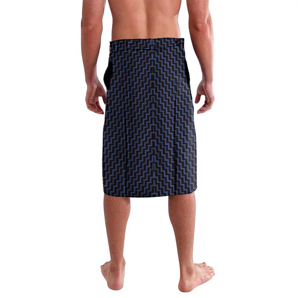 Custom Aotearoa Ngati Tuwharetoa Lavalava Maori Tribal Pattern Mix Poutama