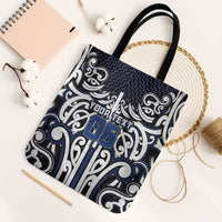 Custom Aotearoa Ngati Tuwharetoa Tote Bag Maori Tribal Pattern Mix Poutama