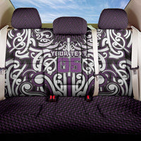 Custom Aotearoa Rangitane Back Car Seat Cover Maori Tribal Pattern Mix Poutama