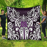 Custom Aotearoa Rangitane Quilt Maori Tribal Pattern Mix Poutama LT05 - Polynesian Pride
