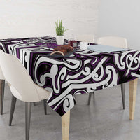 Custom Aotearoa Rangitane Tablecloth Maori Tribal Pattern Mix Poutama