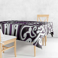 Custom Aotearoa Rangitane Tablecloth Maori Tribal Pattern Mix Poutama