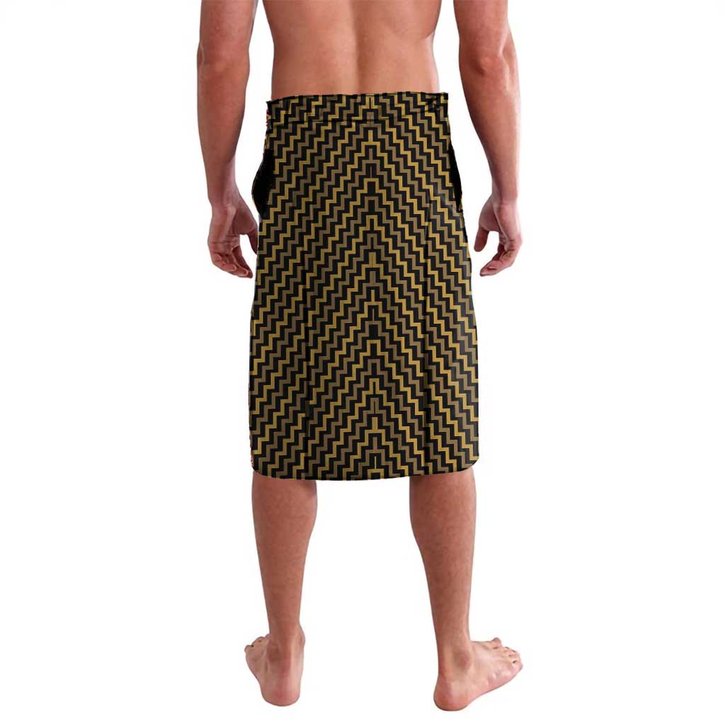 Custom Aotearoa Taranaki Lavalava Maori Tribal Pattern Mix Poutama LT05 - Polynesian Pride