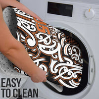 Custom Aotearoa Waikato Bathroom Set Maori Tribal Pattern Mix Poutama