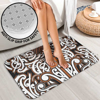 Custom Aotearoa Waikato Bathroom Set Maori Tribal Pattern Mix Poutama