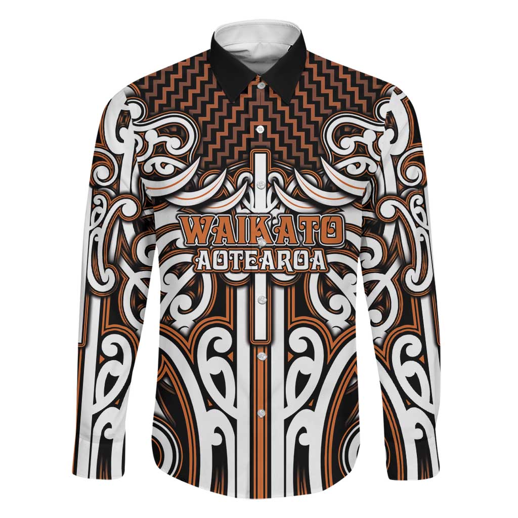 Custom Aotearoa Waikato Family Matching Mermaid Dress and Hawaiian Shirt Maori Tribal Pattern Mix Poutama