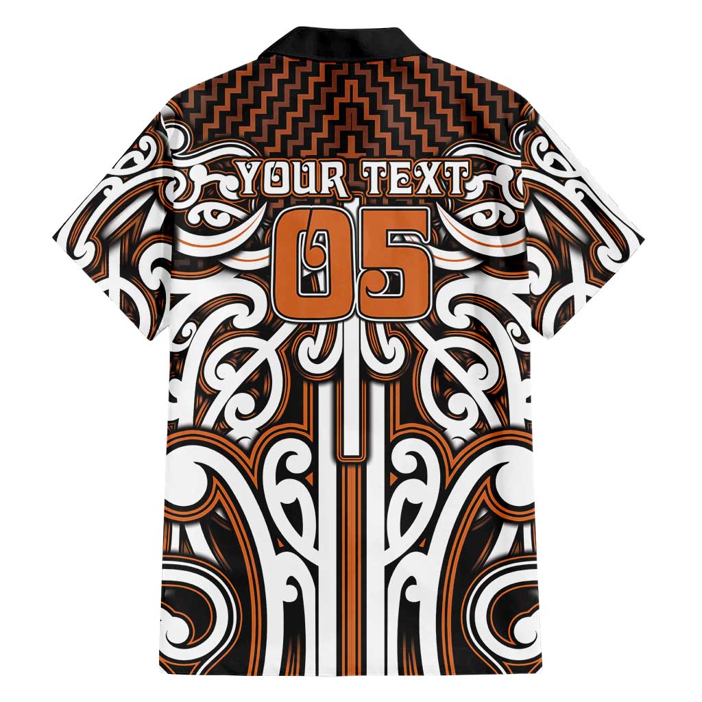 Custom Aotearoa Waikato Family Matching Summer Maxi Dress and Hawaiian Shirt Maori Tribal Pattern Mix Poutama