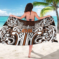 Custom Aotearoa Waikato Sarong Maori Tribal Pattern Mix Poutama LT05 - Polynesian Pride