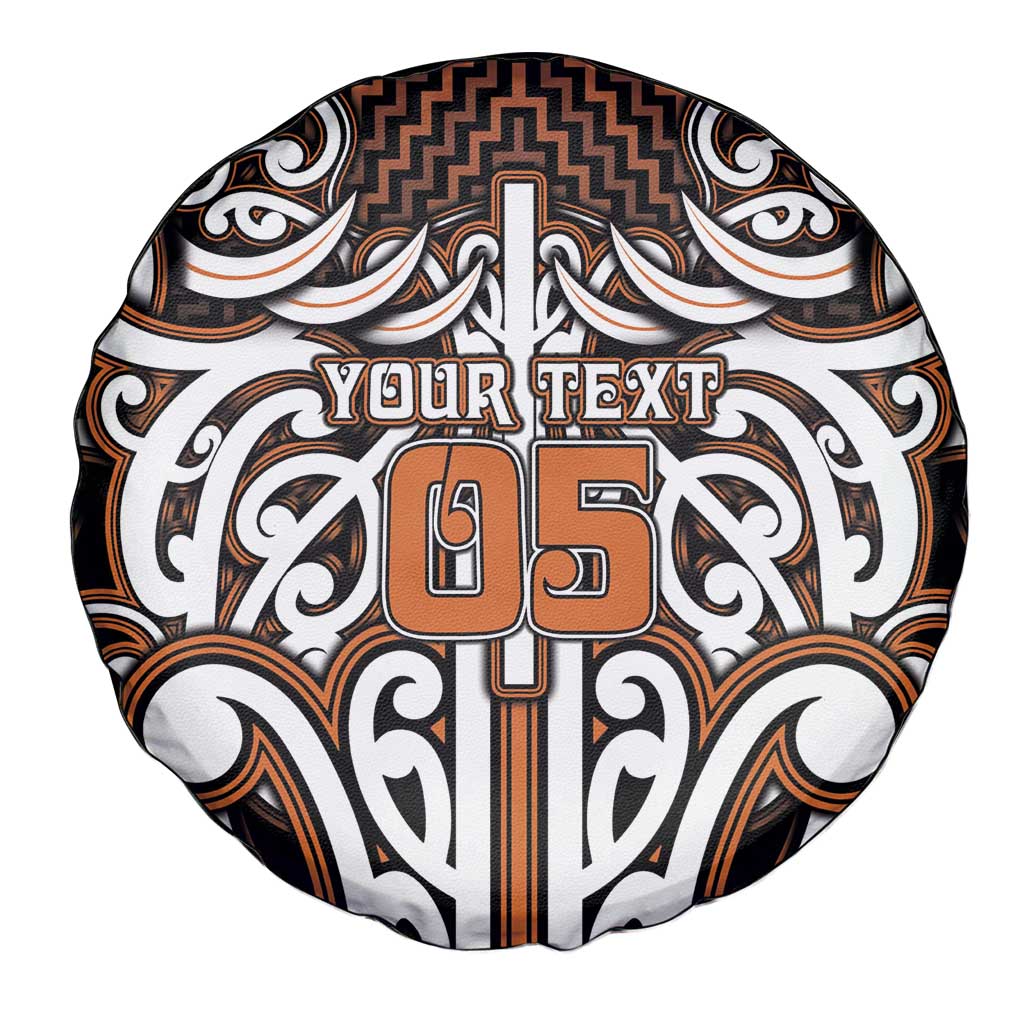 Custom Aotearoa Waikato Spare Tire Cover Maori Tribal Pattern Mix Poutama LT05 - Polynesian Pride