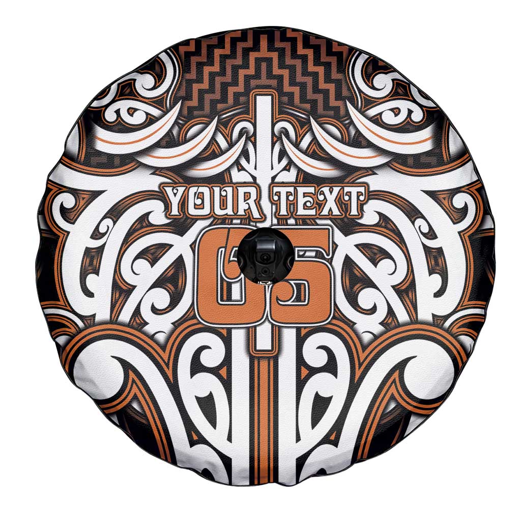 Custom Aotearoa Waikato Spare Tire Cover Maori Tribal Pattern Mix Poutama LT05 - Polynesian Pride