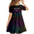 I See Your True Colors Personalised Kid Short Sleeve Dress Autism Awareness