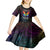I See Your True Colors Personalised Kid Short Sleeve Dress Autism Awareness