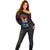 I See Your True Colors Personalised Off Shoulder Sweater Autism Awareness
