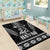 Hawaii Happy King Kamehameha Day Area Rug Kakau Pattern