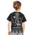 Personalised Hawaii Happy King Kamehameha Day Kid T Shirt Kakau Pattern