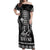 Personalised Hawaii Happy King Kamehameha Day Off Shoulder Maxi Dress Kakau Pattern