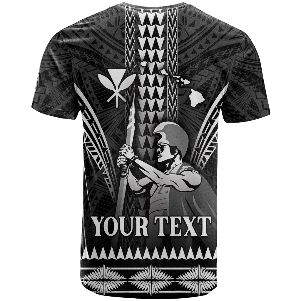 Personalised Hawaii Happy King Kamehameha Day T Shirt Kakau Pattern