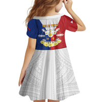 Personalised Philippines Independence Day Family Matching Long Sleeve Bodycon Dress and Hawaiian Shirt Maligayang Araw ng Kalayaan Filipino Carabao LT05 - Polynesian Pride