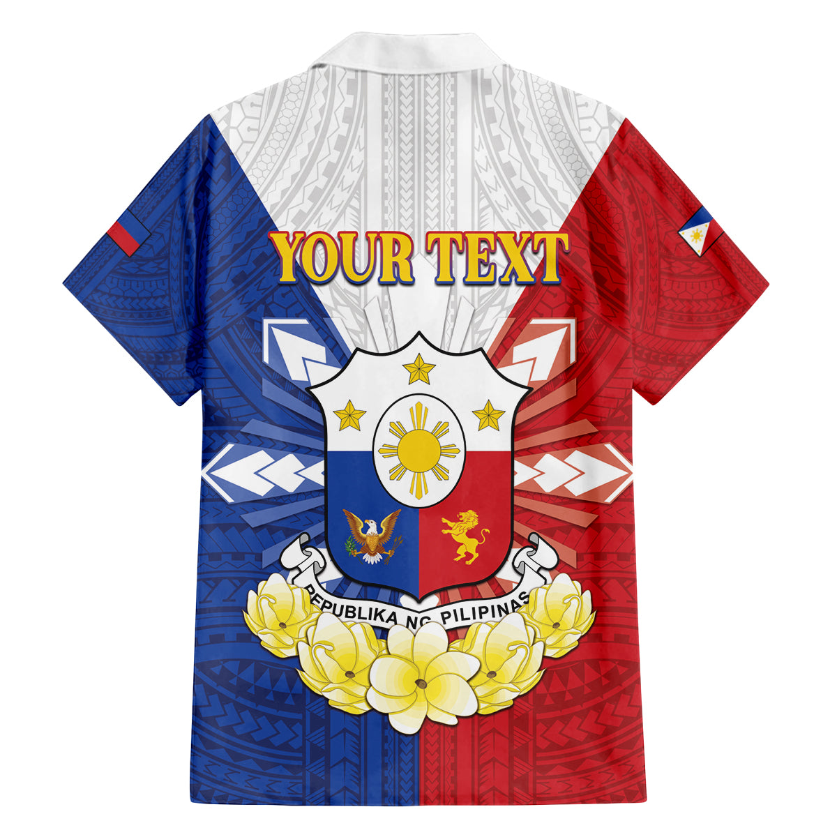 Personalised Philippines Independence Day Family Matching Long Sleeve Bodycon Dress and Hawaiian Shirt Maligayang Araw ng Kalayaan Filipino Carabao LT05 - Polynesian Pride