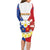 Personalised Philippines Independence Day Family Matching Long Sleeve Bodycon Dress and Hawaiian Shirt Maligayang Araw ng Kalayaan Filipino Carabao