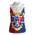 Personalised Philippines Independence Day Women Sleeveless Polo Shirt Maligayang Araw ng Kalayaan Filipino Carabao