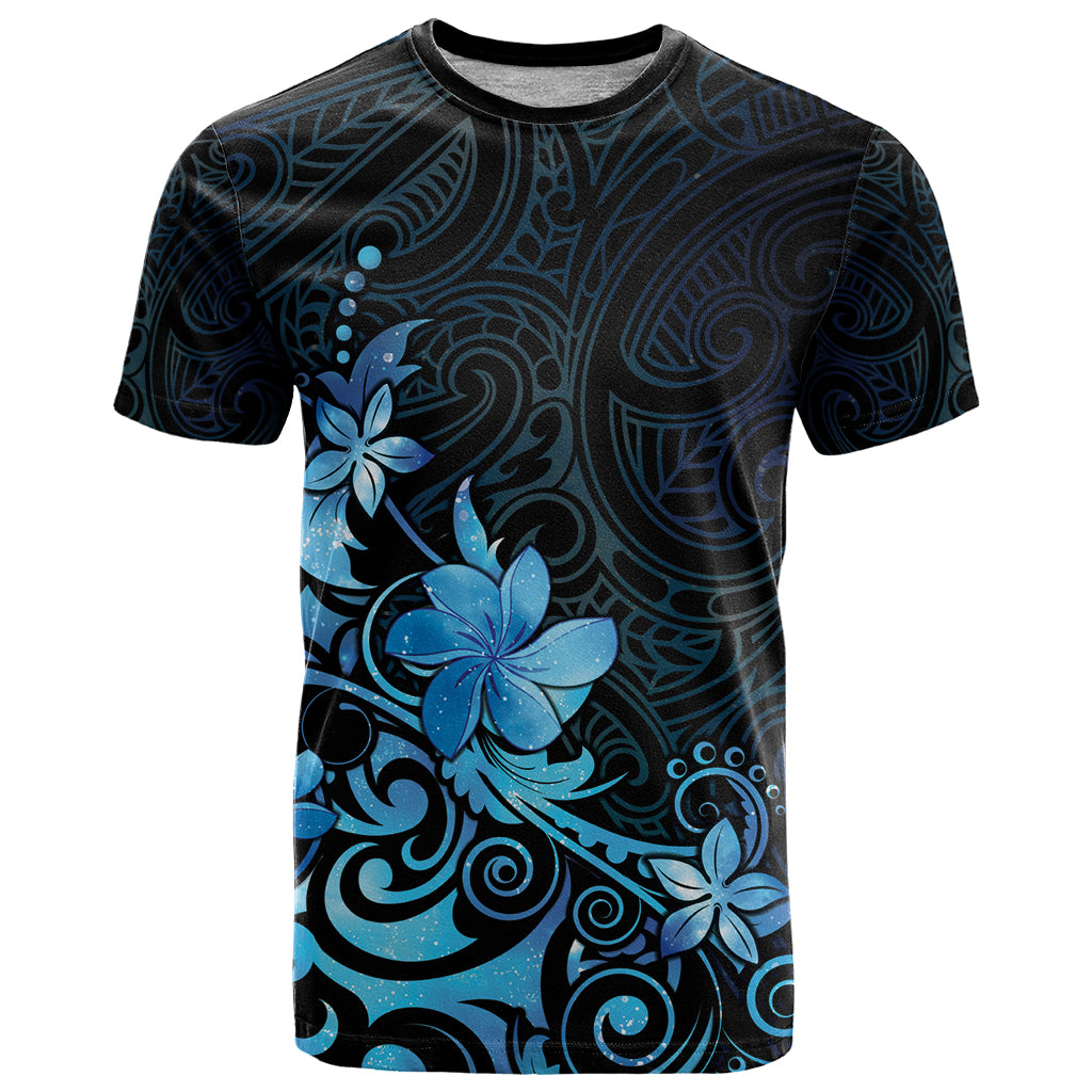 Matariki New Zealand T Shirt Maori Pattern Blue Galaxy LT05 Blue - Polynesian Pride