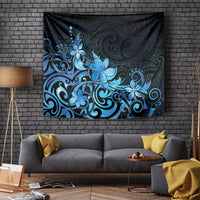 Matariki New Zealand Tapestry Maori Pattern Blue Galaxy