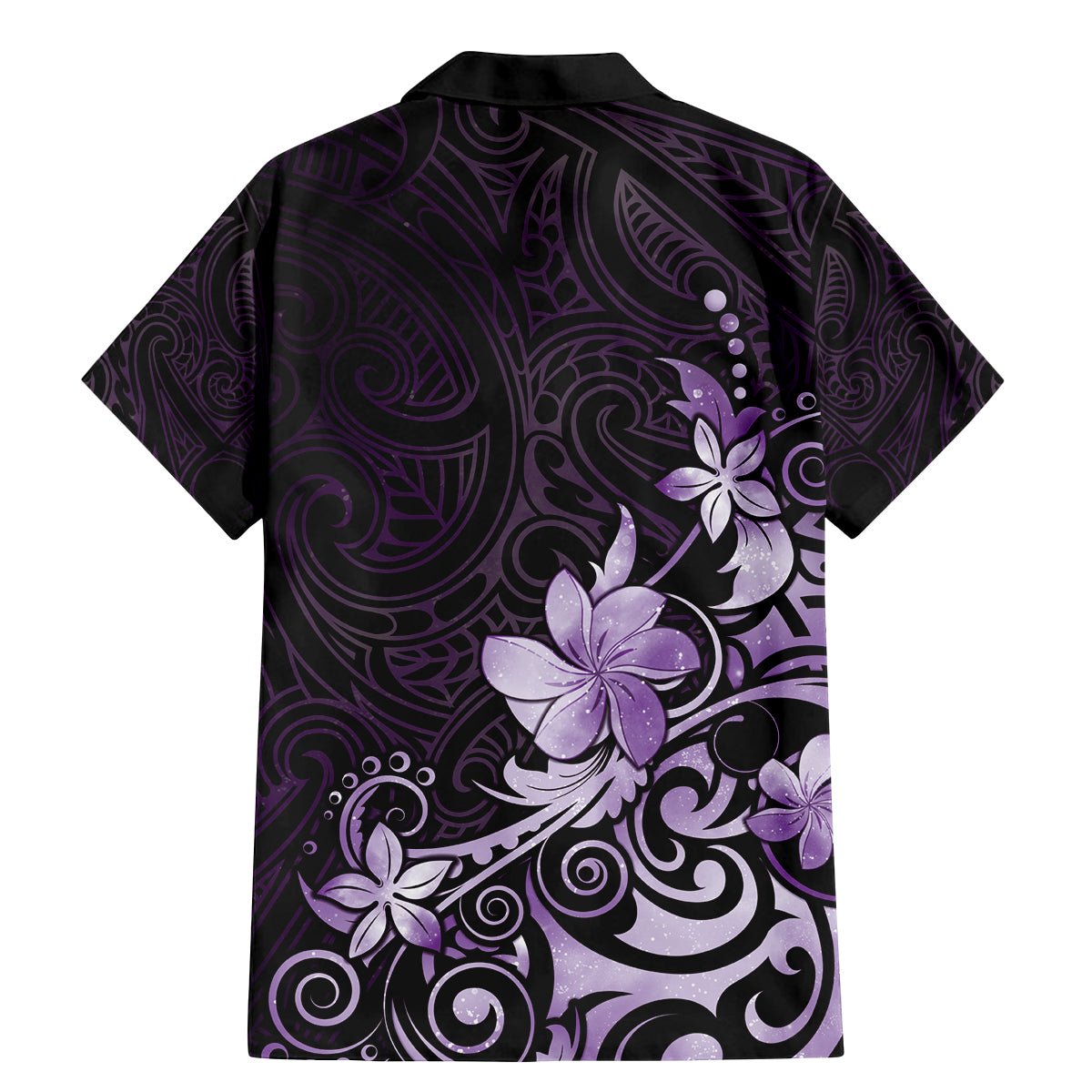 Matariki New Zealand Family Matching Mermaid Dress and Hawaiian Shirt Maori Pattern Purple Galaxy