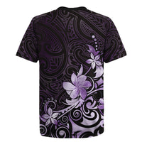 Matariki New Zealand Rugby Jersey Maori Pattern Purple Galaxy