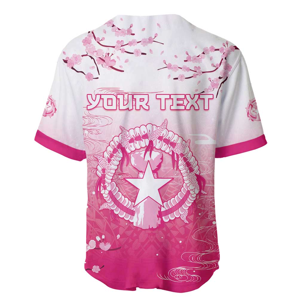 Personalized Sakura Marianas Baseball Jersey CNMI Seal