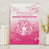 Sakura Marianas Canvas Wall Art CNMI Seal
