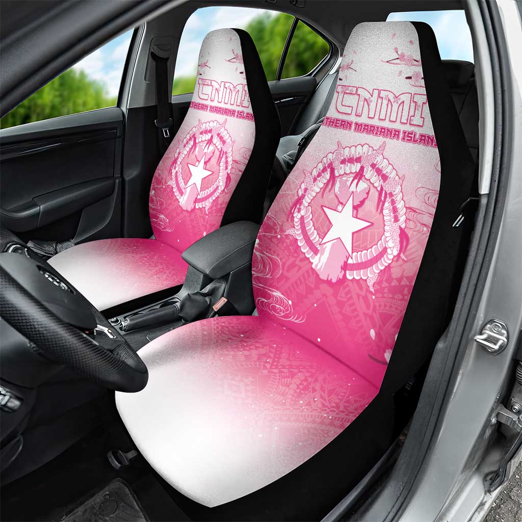 Sakura Marianas Car Seat Cover CNMI Seal