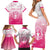 Personalized Sakura Marianas Family Matching Short Sleeve Bodycon Dress and Hawaiian Shirt CNMI Seal