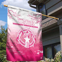 Sakura Marianas Garden Flag CNMI Seal