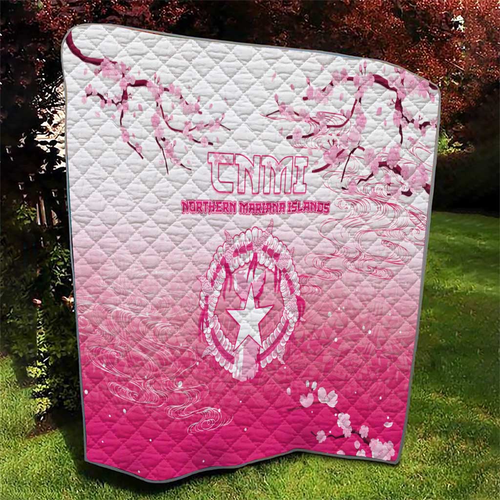 Sakura Marianas Quilt CNMI Seal
