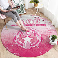 Sakura Marianas Round Carpet CNMI Seal LT05 - Polynesian Pride